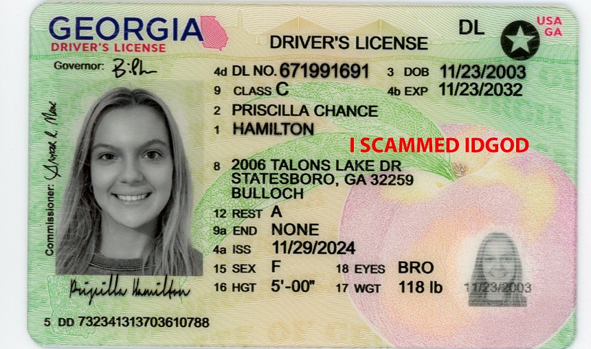 High-quality fake IDs from IDGod - authentic looking identification