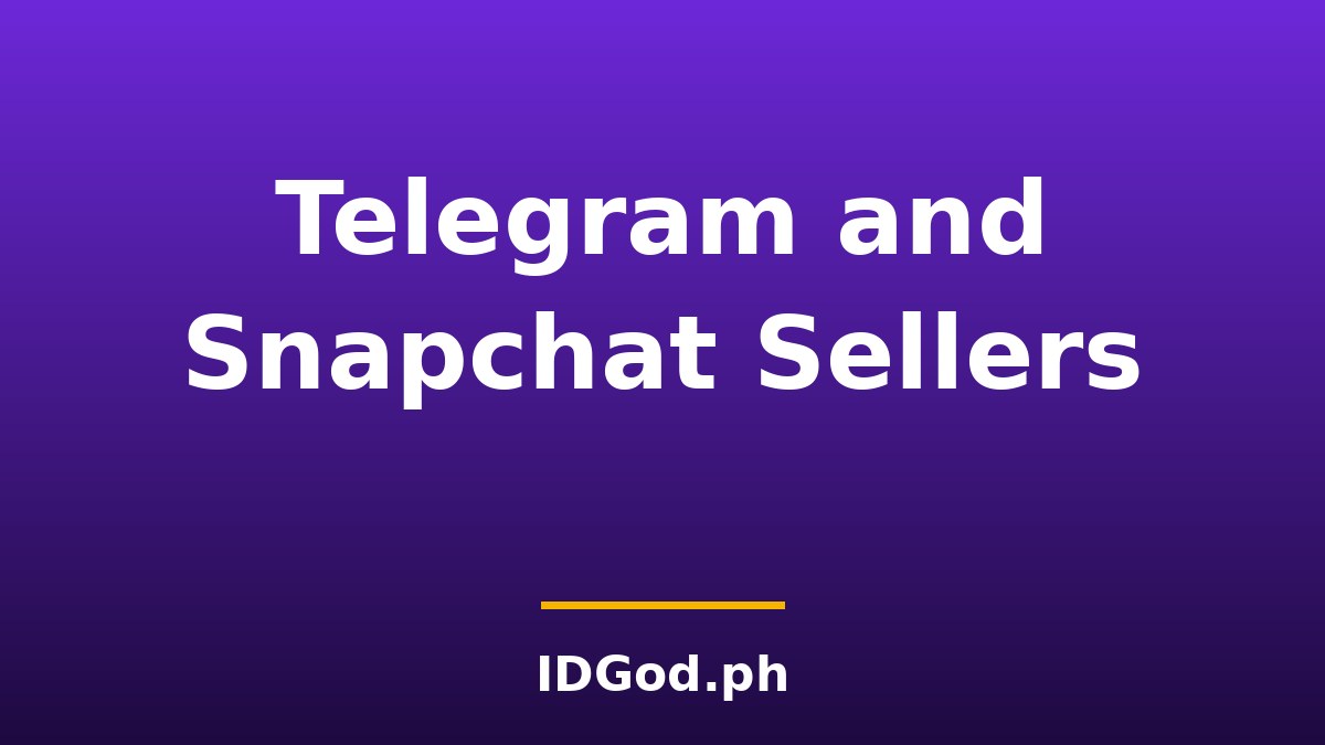 Buying Fake IDs on Telegram and Snapchat: Why Social Sellers Fail Buyers