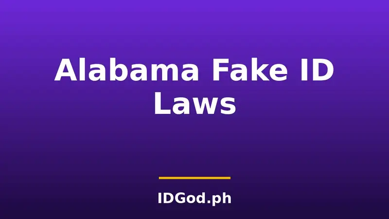 Alabama Fake ID Laws and Detection: A 2026 Guide