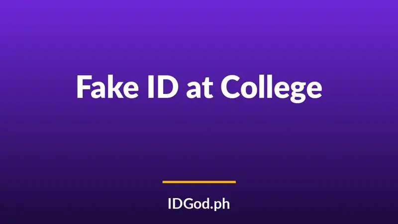 What Happens If You Get Caught With a Fake ID in College?
