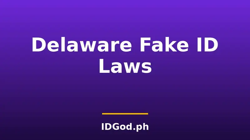 Delaware Fake ID Laws and Detection: A 2026 Guide