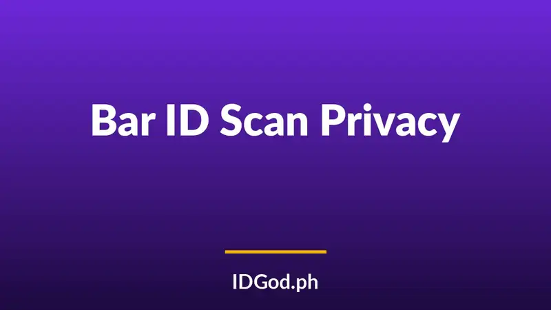 Do Bars Keep a Copy of Your ID When They Scan It?