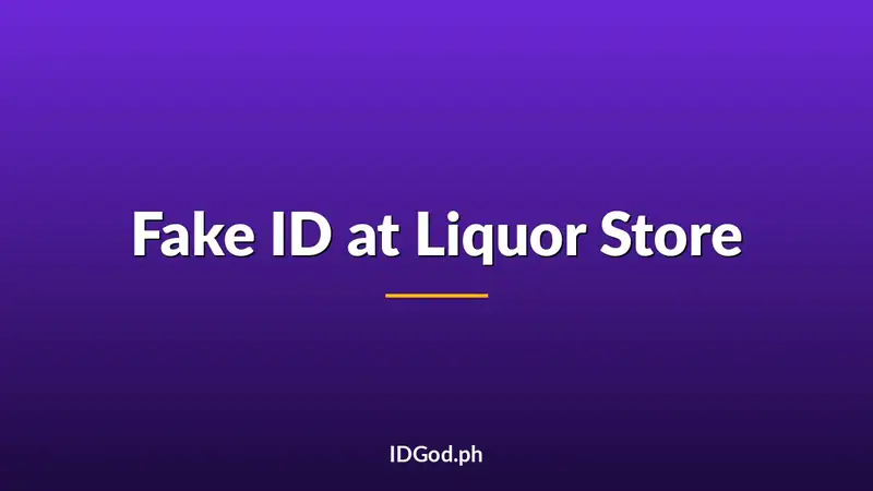 Fake ID at Liquor Store: Why Cashiers Catch Most Attempts