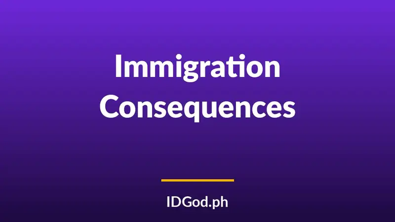 Fake ID Charges and Immigration or Visa Status