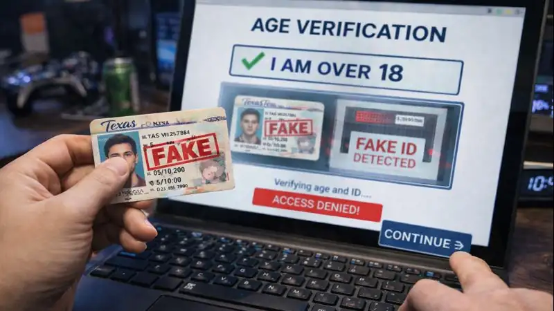 Fake ID for Online Age Verification: Why It Fails & What It Risks