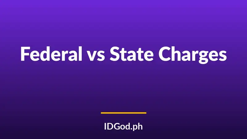 Federal vs State Fake ID Charges