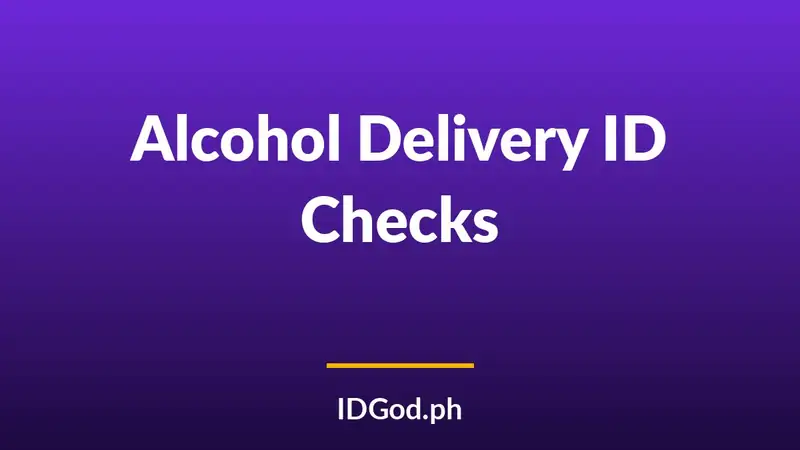 How ID Checks Work for Alcohol Delivery Apps