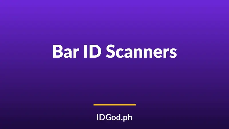 What ID Scanner Apps Do Bars Use?