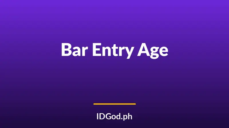 Minimum Age to Get Into Bars and Clubs by State