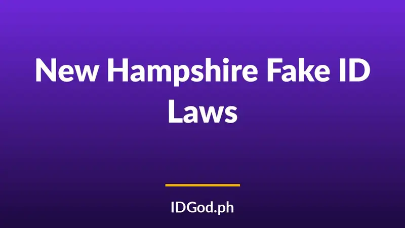 New Hampshire Fake ID Laws and Detection: A 2026 Guide