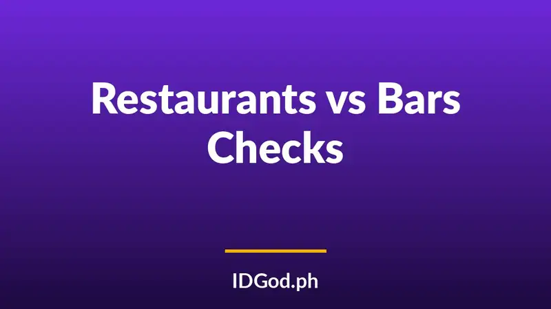 Restaurants vs Bars: How Strict Is the ID Check on a Night Out in 2026?