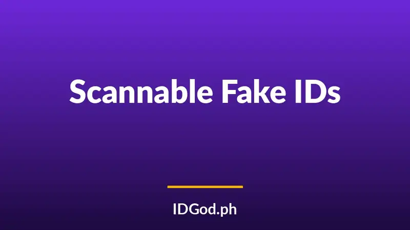 Scannable Fake IDs: How a Scannable ID Is Built and Verified