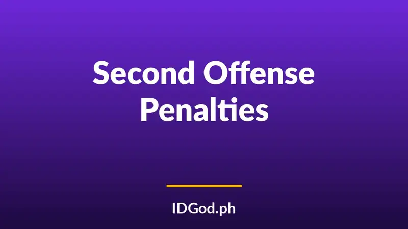 What Happens on a Second Fake ID Offense