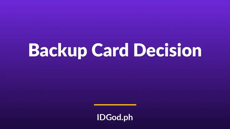 Should You Order a Backup Fake ID? The Case For and Against a Second Card