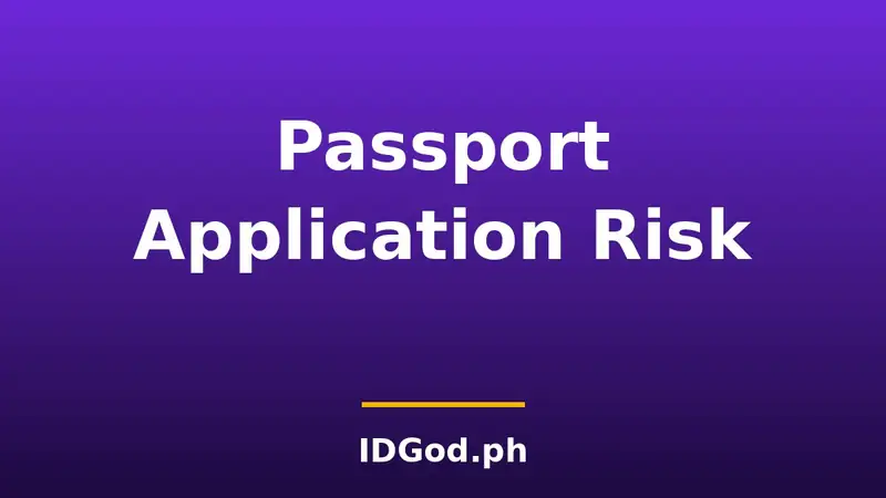 Using a Fake ID for a Passport Application