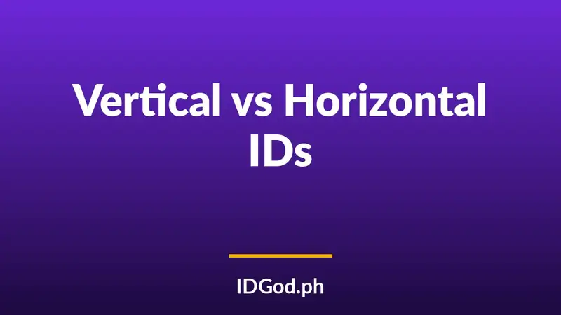 Vertical vs Horizontal Driver's Licenses: Why Under-21 IDs Look Different