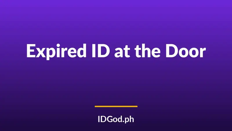 Will a Bar Accept an Expired ID? What the Rules Actually Say