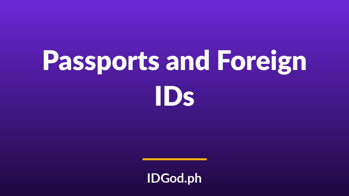Do Bars Accept Passports and Foreign IDs?