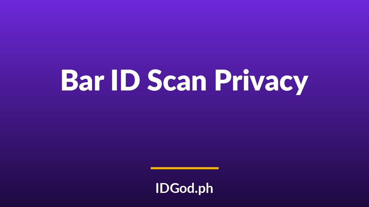 Do Bars Keep a Copy of Your ID When They Scan It?