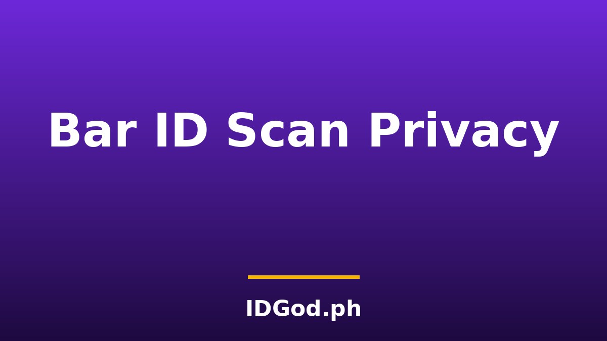 Do Bars Keep a Copy of Your ID When They Scan It?