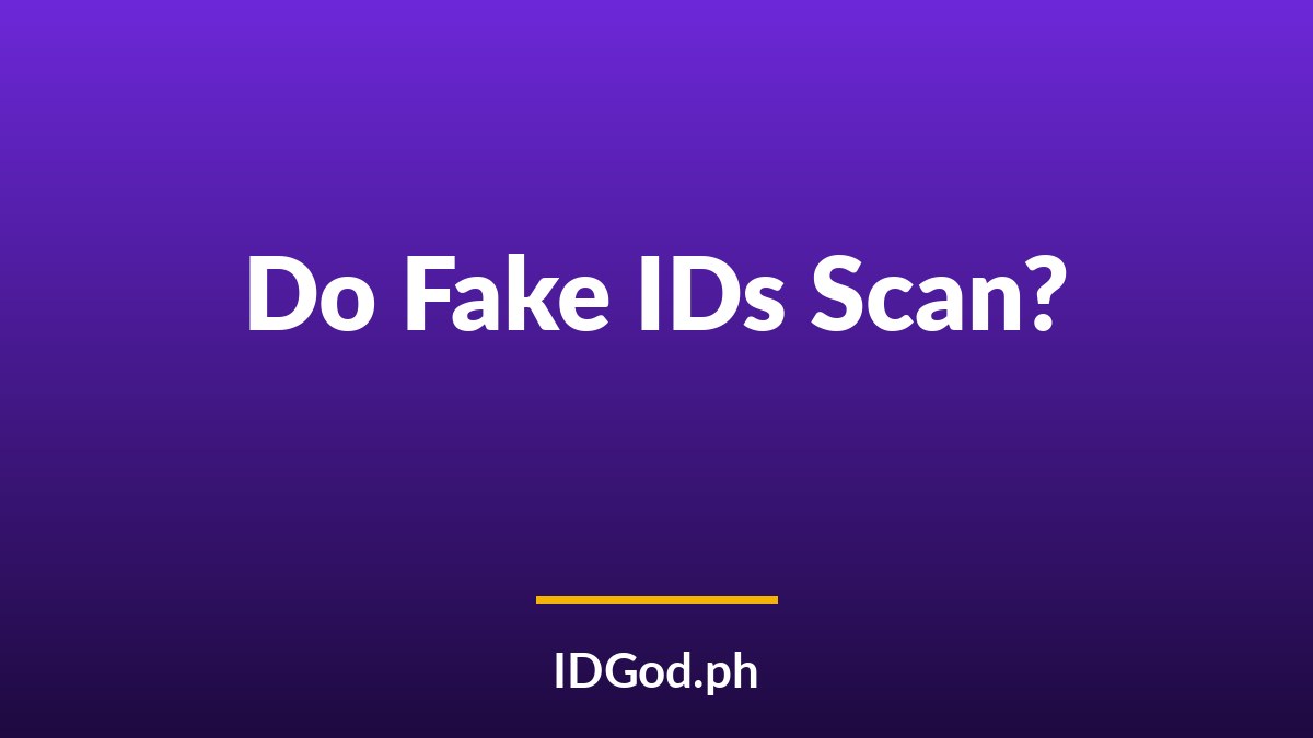 Do Fake IDs Scan? How the Barcode and Magstripe Read Works