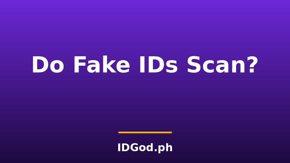 Do Fake IDs Scan? How the Barcode and Magstripe Read Works