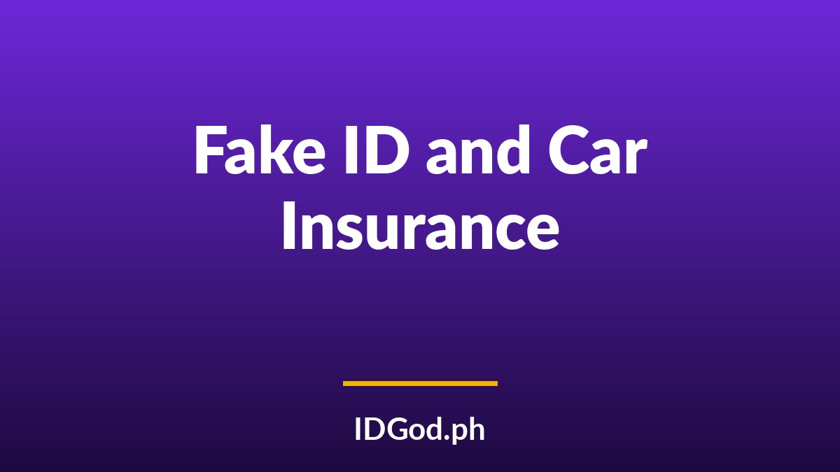 Does a Fake ID Charge Affect Your Car Insurance Rates?