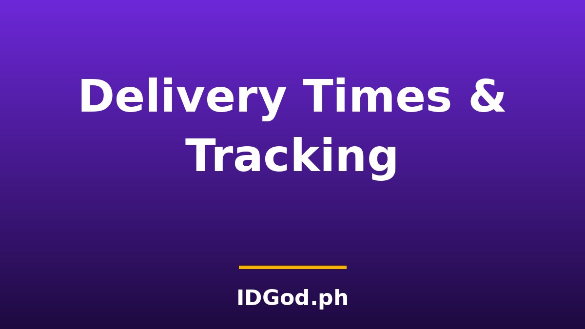 Fake ID Delivery Times and Tracking: What Happens After You Pay