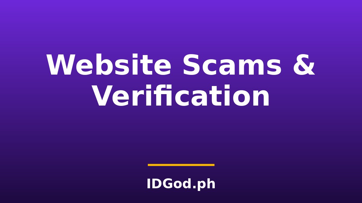 Fake ID Website Scams: Verification, Recovery, and Reporting