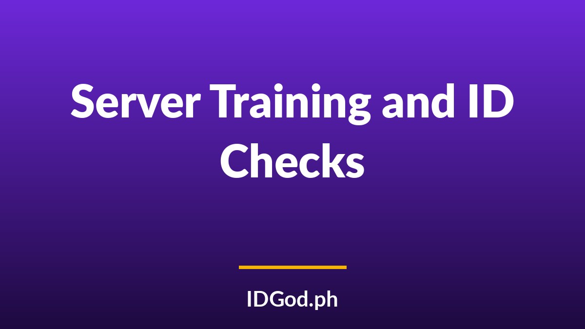 How Bar Staff Are Trained to Check IDs
