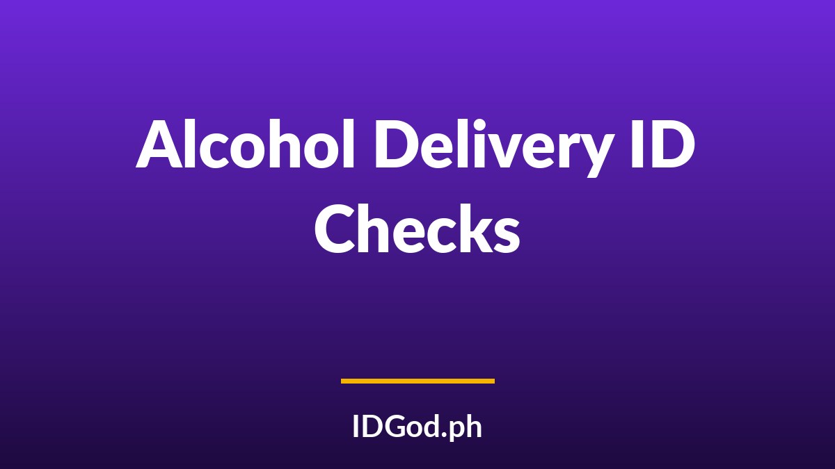 How ID Checks Work for Alcohol Delivery Apps
