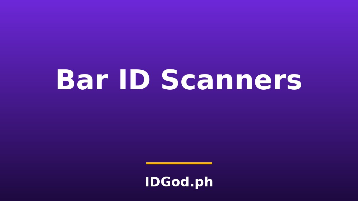 What ID Scanner Apps Do Bars Use?
