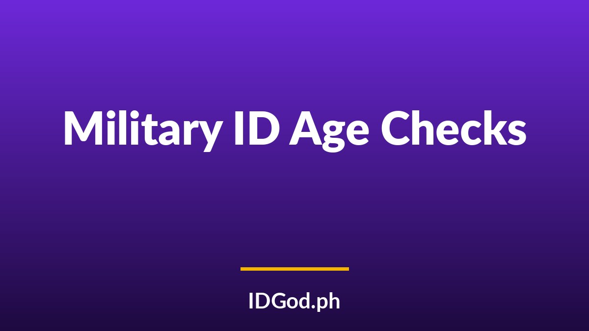 Military ID as Proof of Age: Where the CAC Works and Where It Does Not