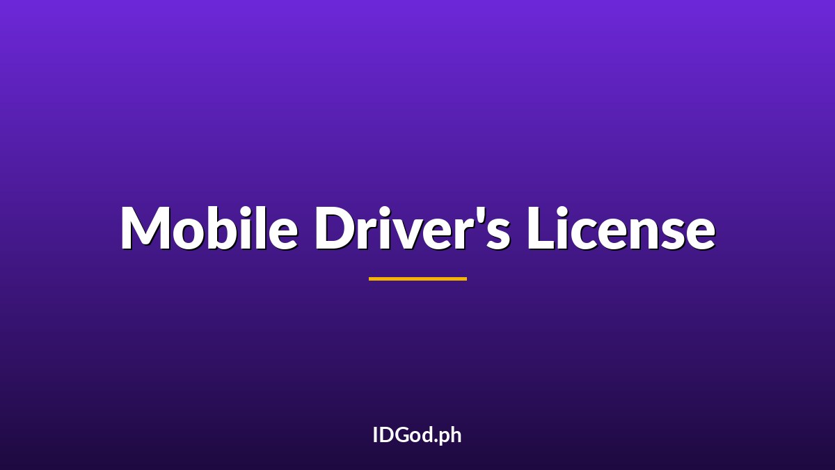 Mobile Driver's License and Fake IDs: What Changes