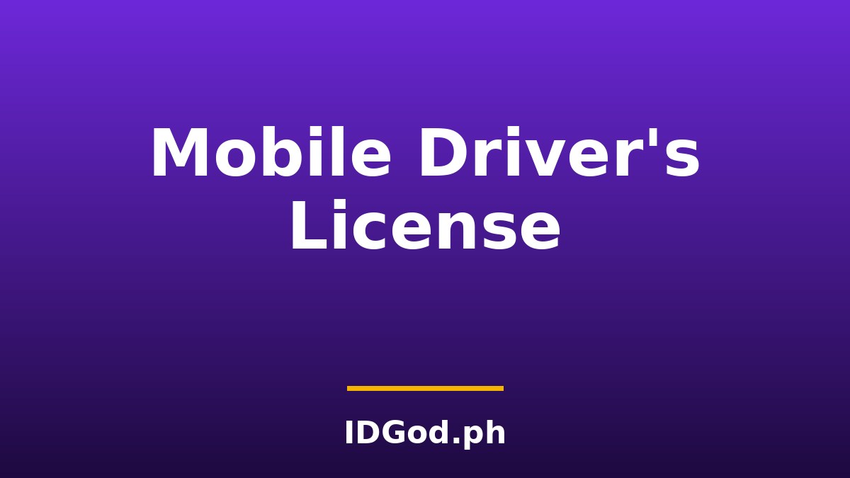 Mobile Driver's License and Fake IDs: What Changes