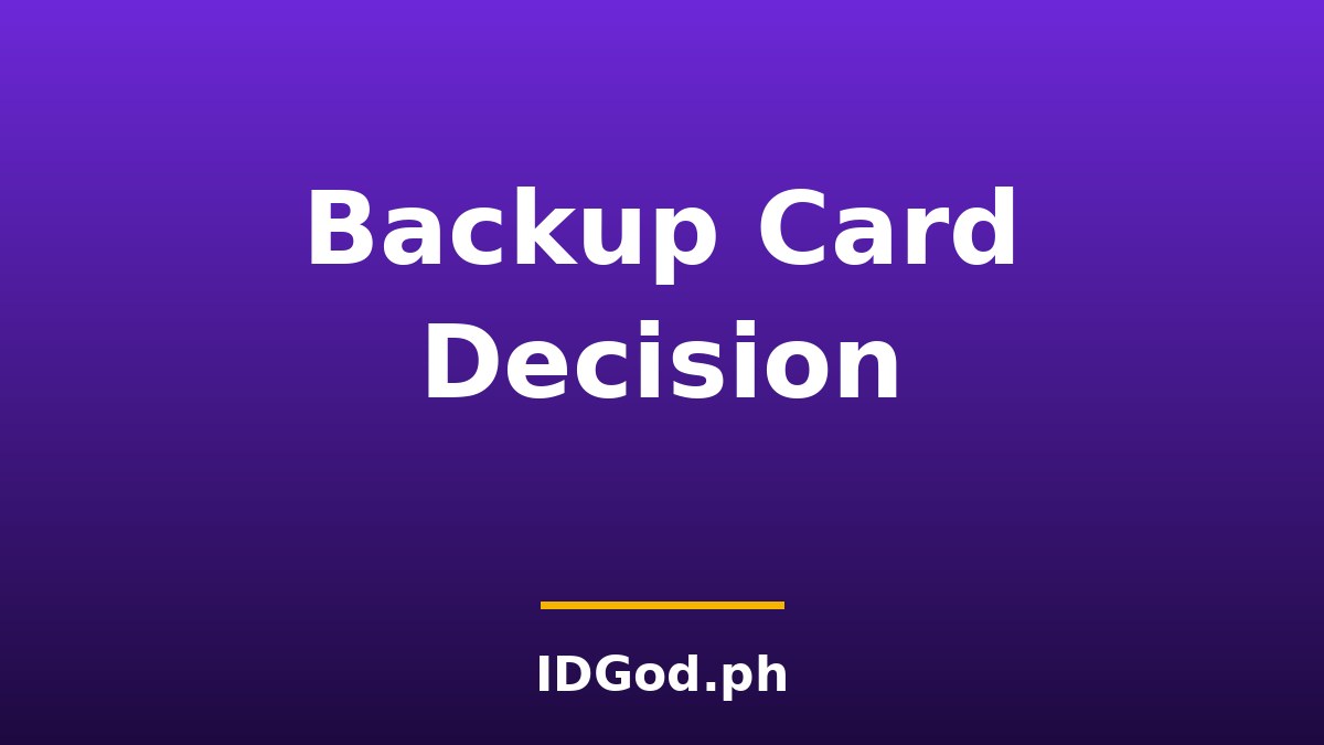 Should You Order a Backup Fake ID? The Case For and Against a Second Card