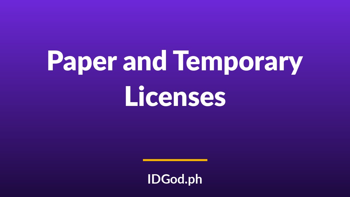 Temporary and Paper Driver's Licenses: How Venues and Scanners Treat Them