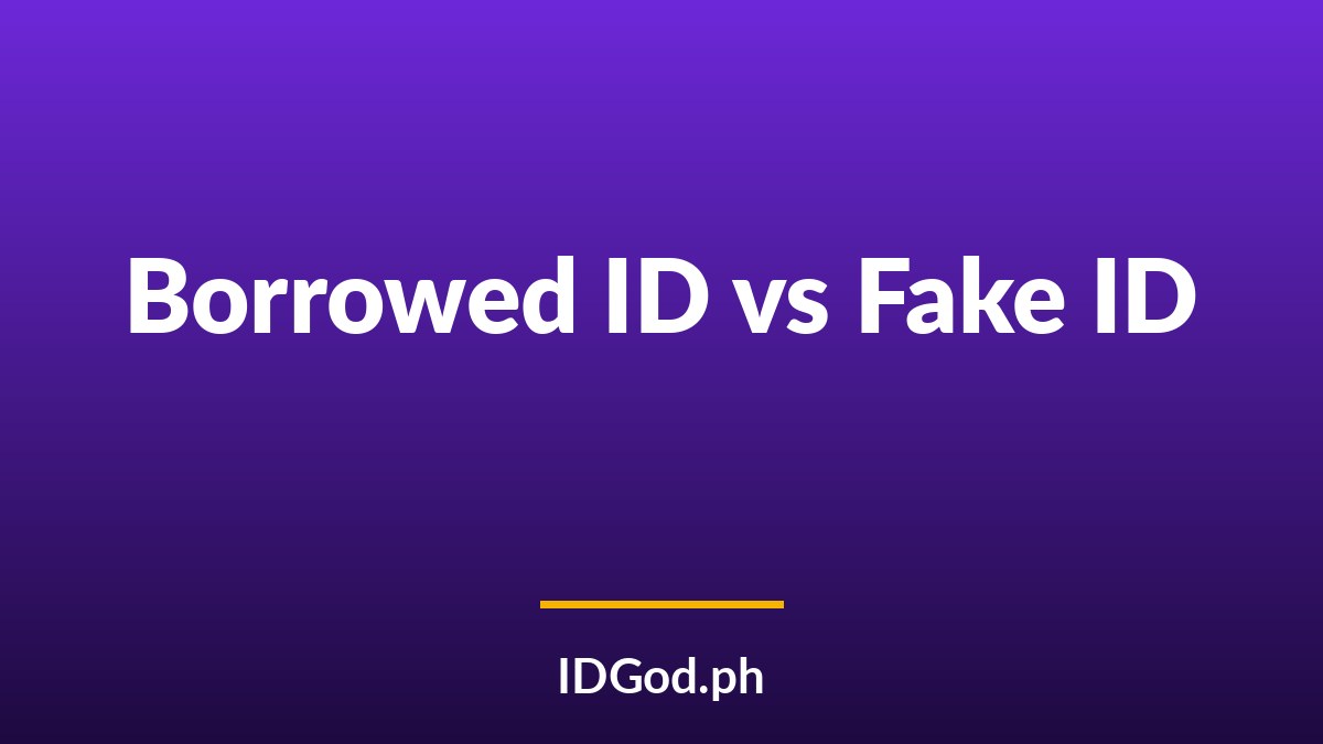 Using Someone Else's ID vs a Fake ID: The Legal and Practical Difference