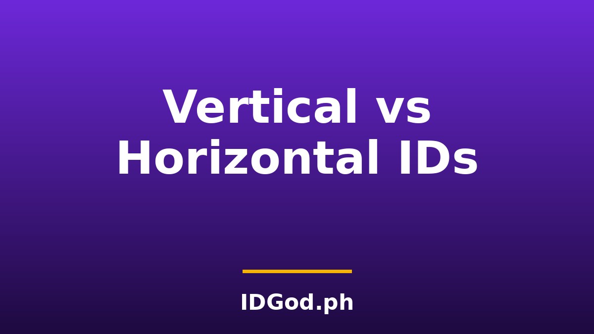 Vertical vs Horizontal Driver's Licenses: Why Under-21 IDs Look Different