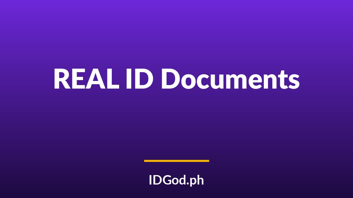 What Documents Do You Need for a REAL ID?