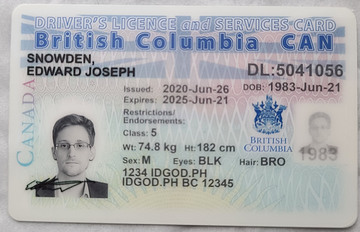 fake id for British Columbia Canada