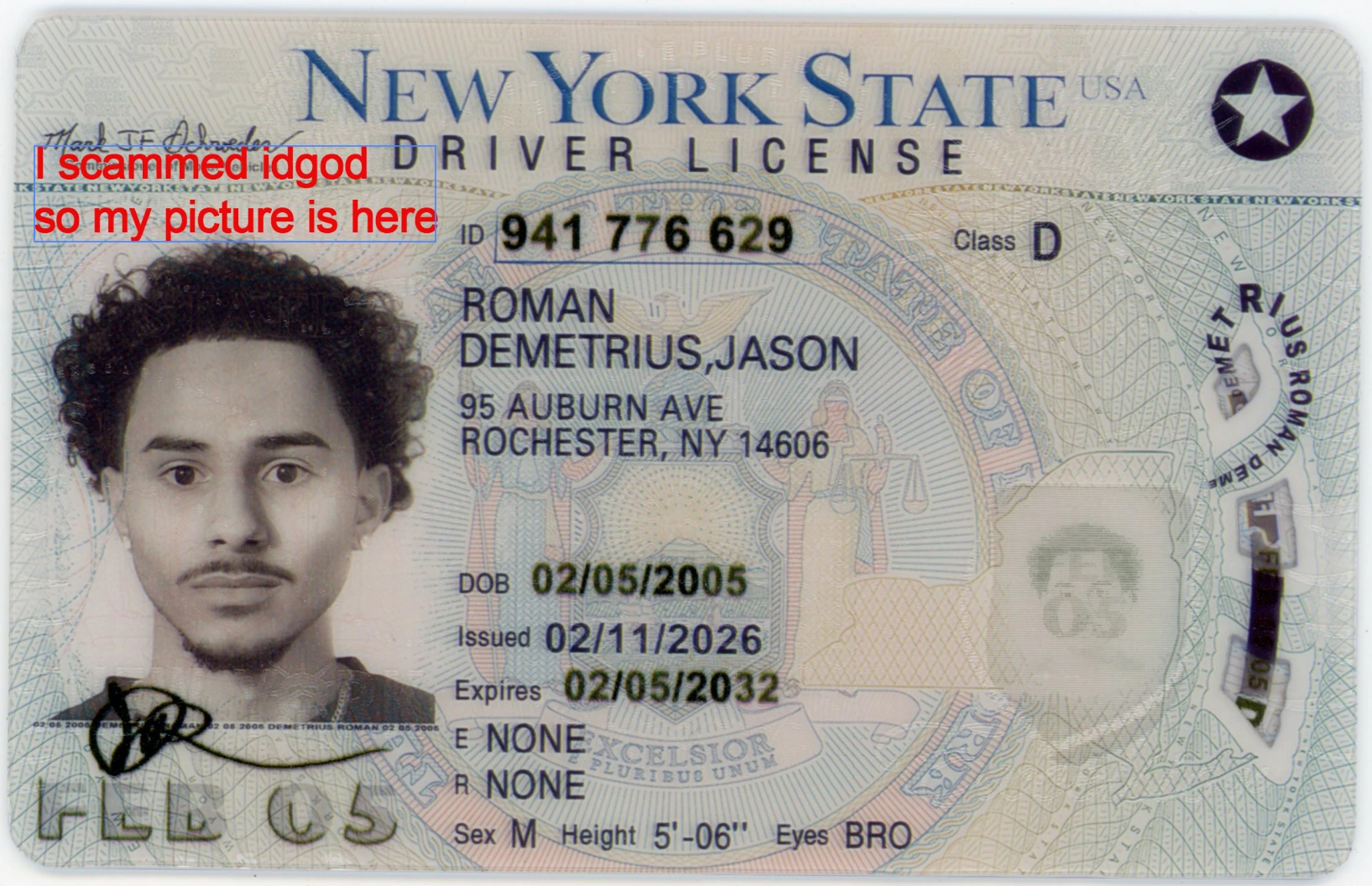 New York Fake ID
