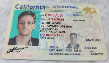 High-Quality California Fake ID with Security Features