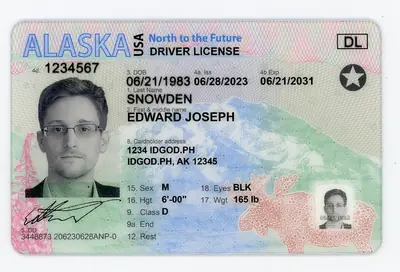 Alaska Fake ID | Buy Scannable AK IDs with UV Holograms ID God