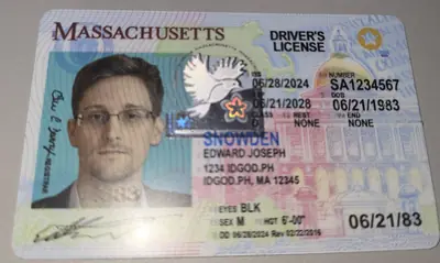 Fake Massachusetts ID Identical RMV Polycarbonate | IDGod.ph ID God