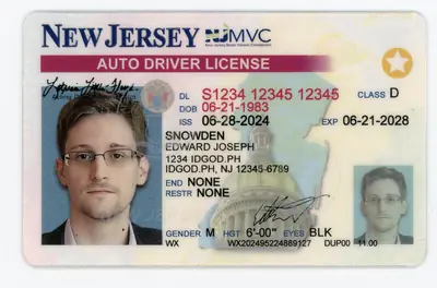 New Jersey Fake ID - MVC Polycarbonate Template | IDGod.ph ID God