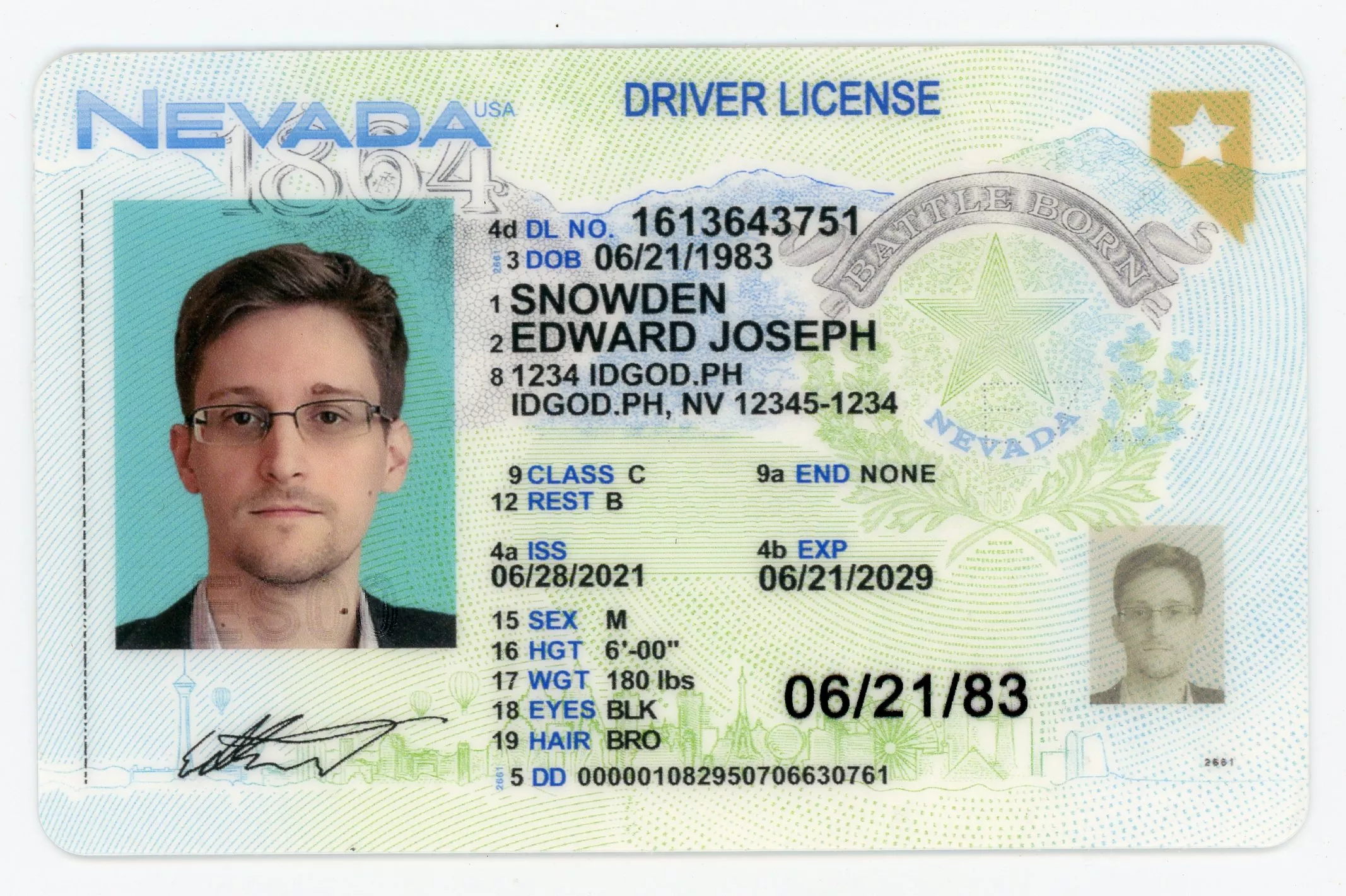 fake id for Nevada
