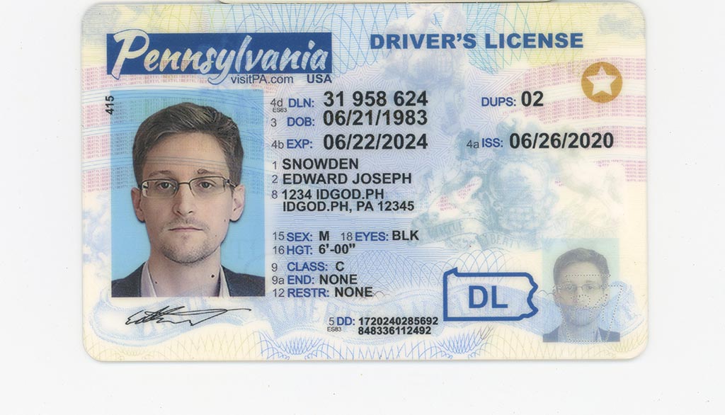 fake id for Pennsylvania