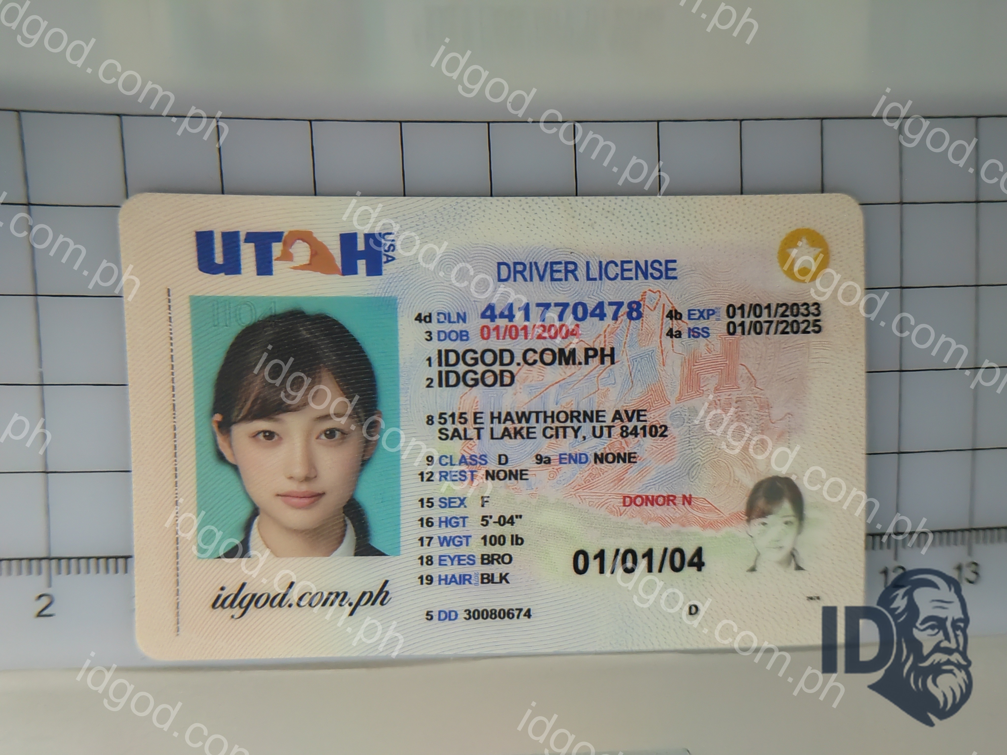 Utah Fake ID
